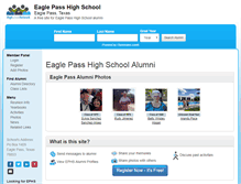 Tablet Screenshot of eaglepasshighschool.org